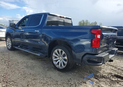2021 Chevrolet Silverado K1500 High Country from USA, damaged, VIN 1GCUYHET5MZ273559